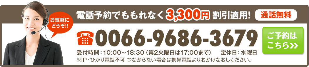 電話で予約する